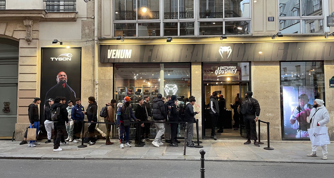 Venum Pop Up Store et fans de la marque