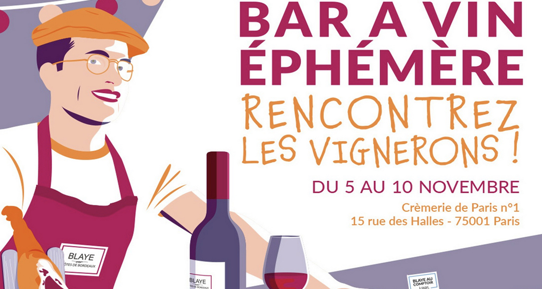 Affiche pour les Vins de Blaye