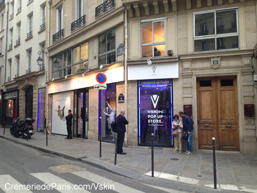 Vskin Pop Up Store à la Cremerie de Paris