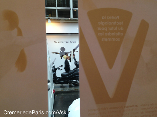 l'affiche Vskin et la Cremerie de Paris