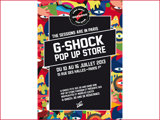 Affiche G-Shock Anniversary
