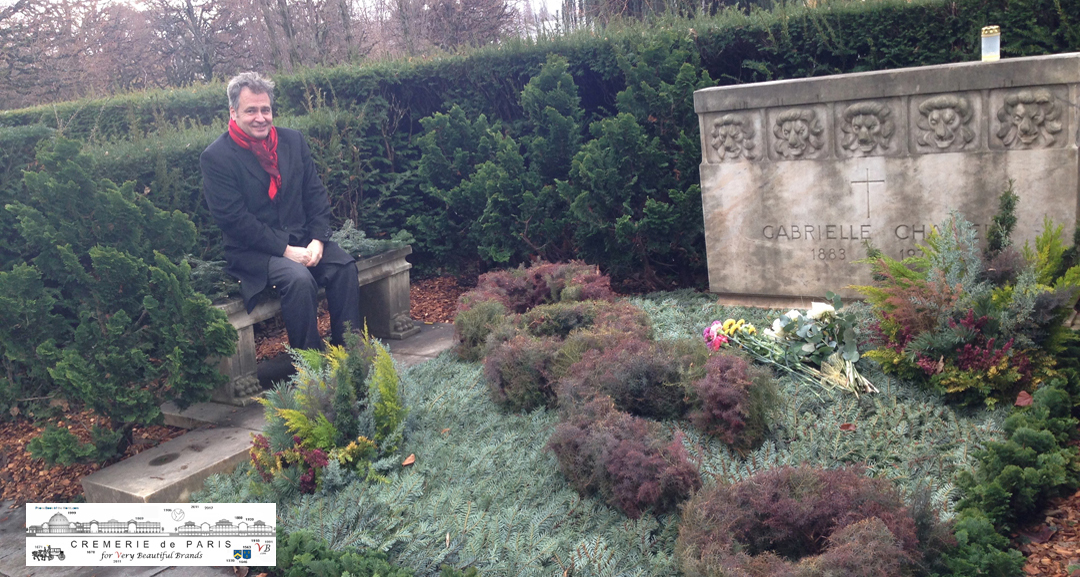 la tombe de Coco Chanel à Lausanne