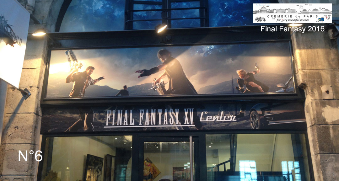 Lancement de Final Fantasy XV à la Cremerie N°6