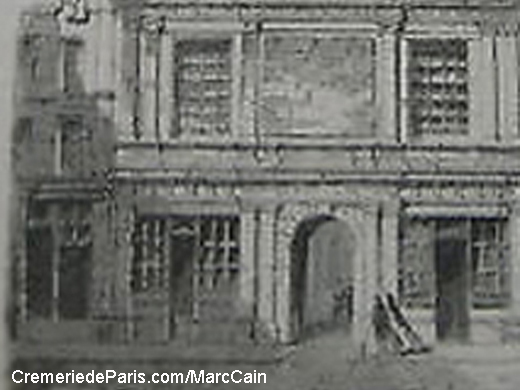 facade du Pavillon des Drapiers