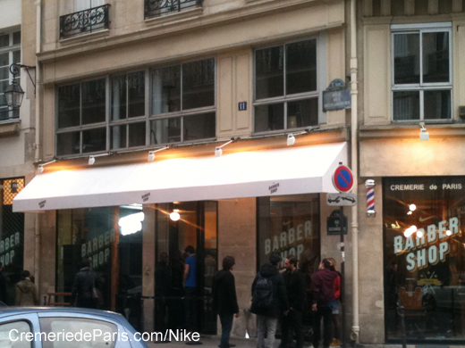 Nike Barbershop réalise par Auditoire Paris sous la régie du concepteur publicitaire Antoine Leca