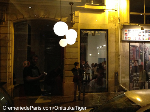 Onitsuka TIger à la Cremerie de Paris