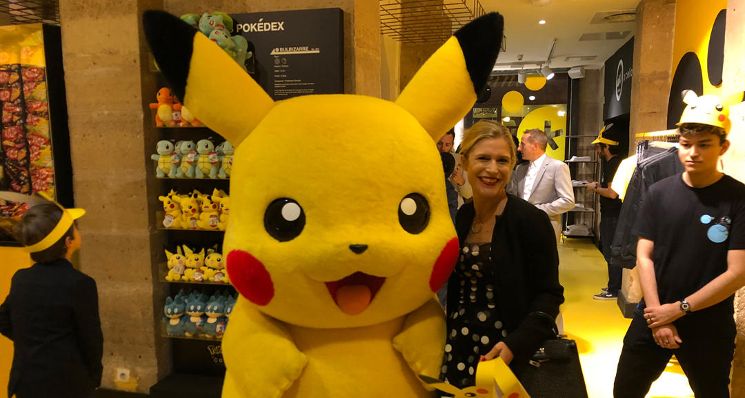 Pikachu avec Caroline von Krockow