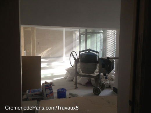 Travaux N°8 à la Cremerie de Paris