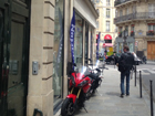 Triumph Motorcycles à la Cremerie de Paris